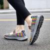 Summer Mary Janes Women Sandals Beach Lazy Shoes Purple Pink Grey Casual Weave Soft Slip on Walking Color Sandals Large Size