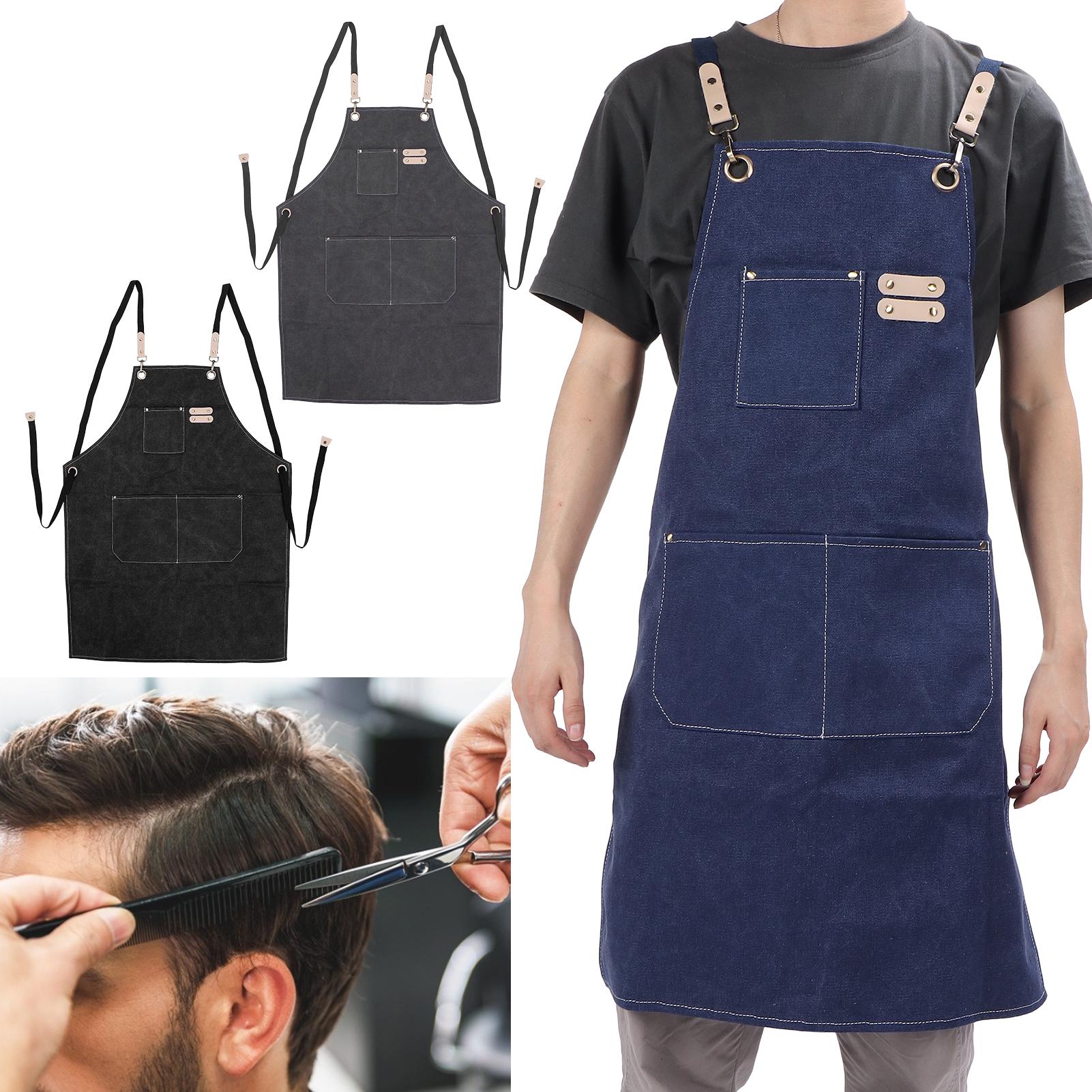 Фартук из хлопкового полотна с регулируемой спинкой — фото 10