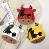 Mini small bag summer 2025 new Japanese cartoon girl cute cow ugly shoulder chain small round bag