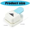 Flower Pattern Corner Puncher for Paper Label Cardstock Corner Paper Puncher for Art Craft Scrapbooking Card Making