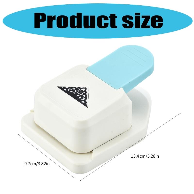 Flower Pattern Corner Puncher for Paper Label Cardstock Corner Paper Puncher for Art Craft Scrapbooking Card Making