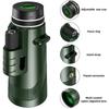 80x100 Monocular Telescope with Tripod and Phone Clip with Colour Gift Box for Outdoor Camping Hiking