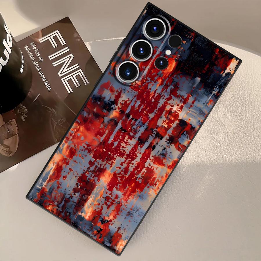 Rust Marks Case for Samsung Galaxy S9 S24 Plus S23 FE S20 S25 Ultra S22 S21 Funda Phone Cover