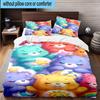 3PCS Love Bears Cozy Night 3pcs Bedding,Including 3PCS Duvet Cover And 2pcs Pillowcases Perfect for Christmas,Ideal for Bedroom, Dormitory
