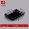 KANGMO Commercial Rectangular Plastic Food Display Tray