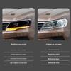 Volkswagen Jetta 17-19 LED Projector Headlights with DRL & Flowing Turn Signals.