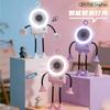 2026 Summer New Cute Cartoon Robot Handheld Fan, LED Light Smart Digital Display Desktop Fan