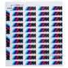 For BMW M X1 X3 Car Decoration Strip Trunk Relief Stickers Decals For Bmw M Power Performance E28 E30 E34 E36 E46 E60 E90 F84 F87 X1 X3 X5 X6