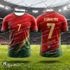 Ronaldo Football Jersey For Kids And Adults New Fan Commemorative Soccer Shirt Breathable Quick Dry Training Kids Tee