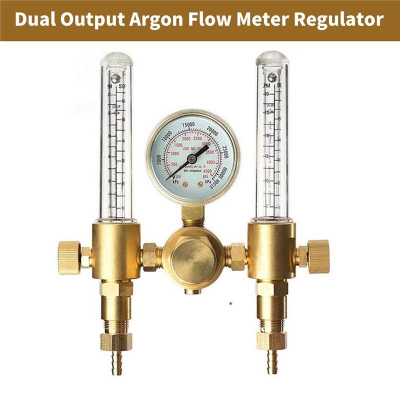 A25F-CGA580 Dual Output Argon Regulator Regulator Flow Meter Spare Parts Professional