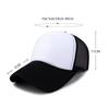 Unisex Cap Casual Plain Mesh Baseball Cap Adjustable Snapback Hats For Women Men Hip Hop Trucker Cap Streetwear Dad Hat