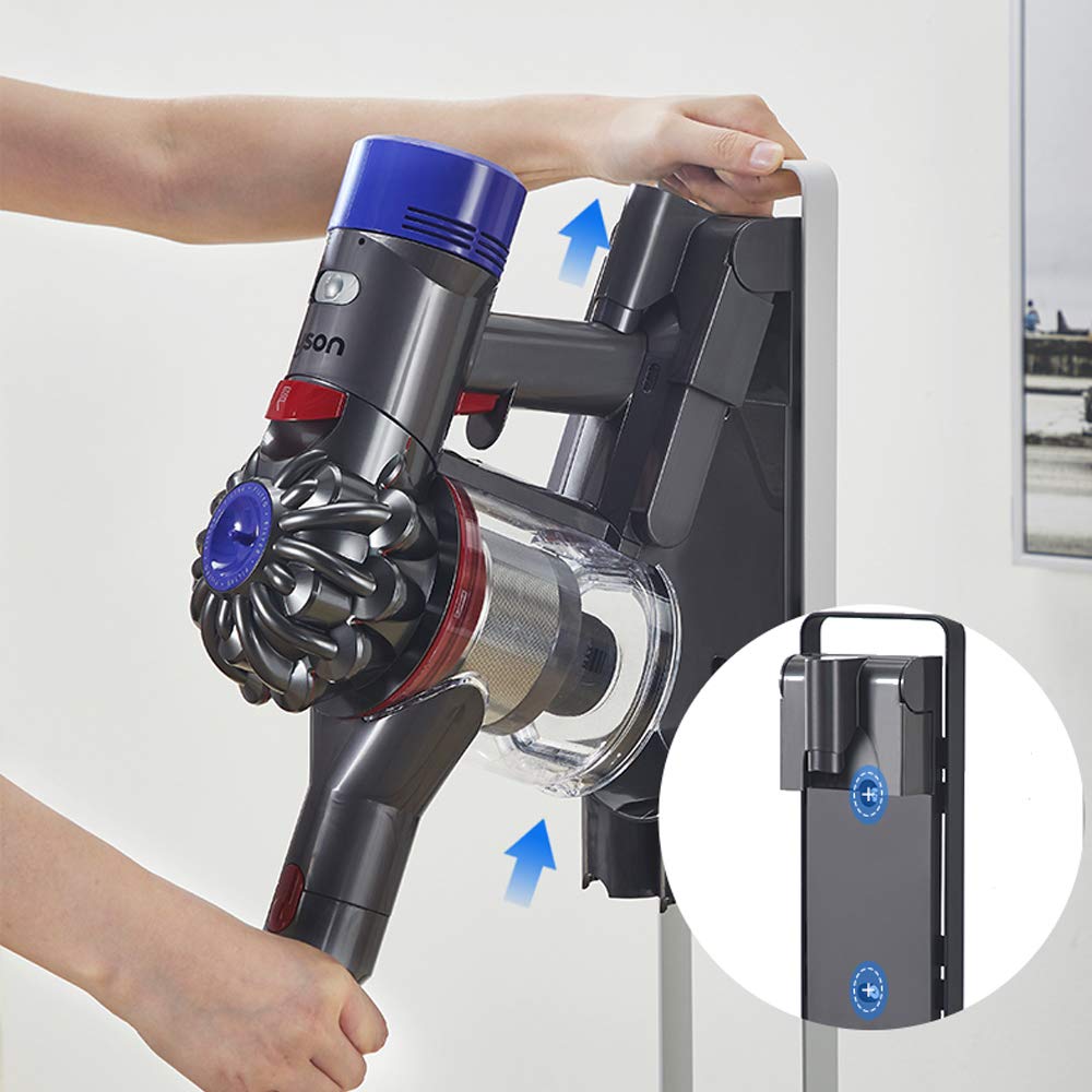 Emdou Wall-Mounted Storage Stand for V6 V7 V8 V10 V11 V12 V15 and Digital Slim Series Wireless Vacuum Cleaners