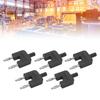 5Pcs Dual Banana Plug Double Row 1 Female to 2 Male Strong Connectivity Good Conductivity Banana Plug