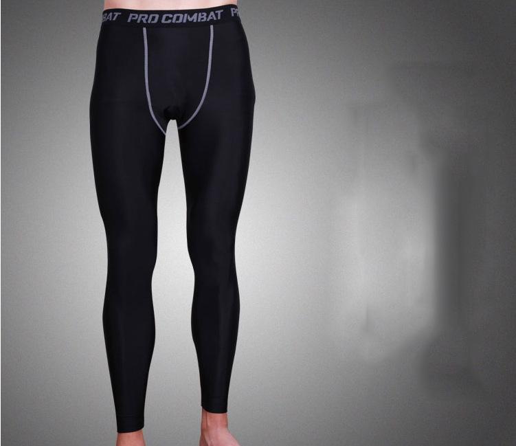 Herren Schnelltrocknende Kompressions-Basketball- & Lauf-Leggings