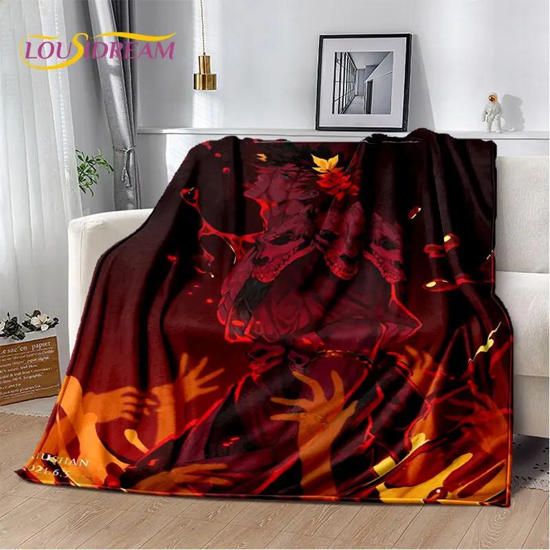 Hades Zagreus Game Gamer Soft Plush Blanket,Flannel Blanket Throw Blanket for Living Room Bedroom Bed Sofa Picnic Cover Kids