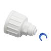 3/4 Female Thread To 1/4 inch 6.35mm Slip lock Quick Connectors Adapter Water Filter Ro Fittings Quick Push Slide Lock Connector