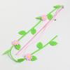 Felt Teaser Cat Wand Flower Leaf Shaped Cat Interactive Toy Cat Teaser Rod  Interactive Playing