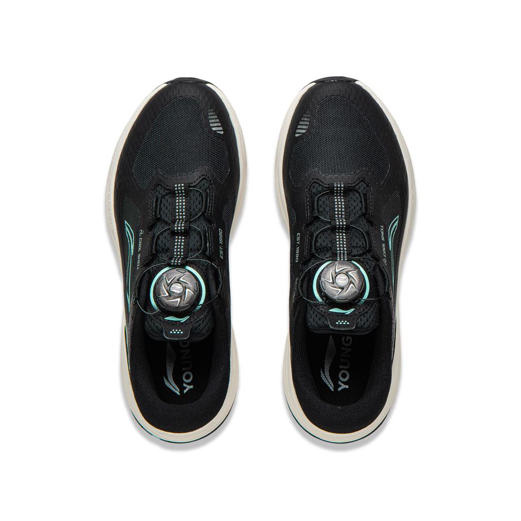 Li Ning Kids Sports Lifestyle Versatile Comfortable Non-Slip Breathable Low-Top Casual Shoes Kids sneaker Black YKCV048-1