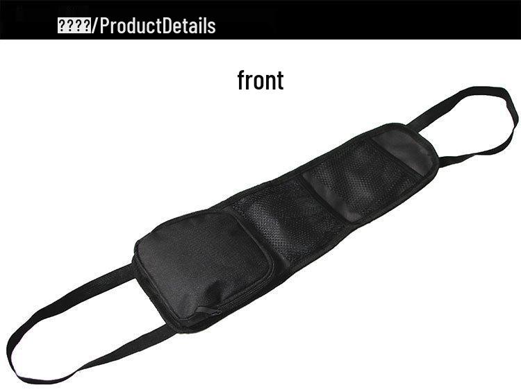 Temu Car Seat Organizer Backseat Hanging Storage Bag with Mesh Pocket