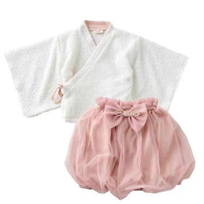 Baby Separate Hakama [Emoka] (Rock/Rosa, 90cm)