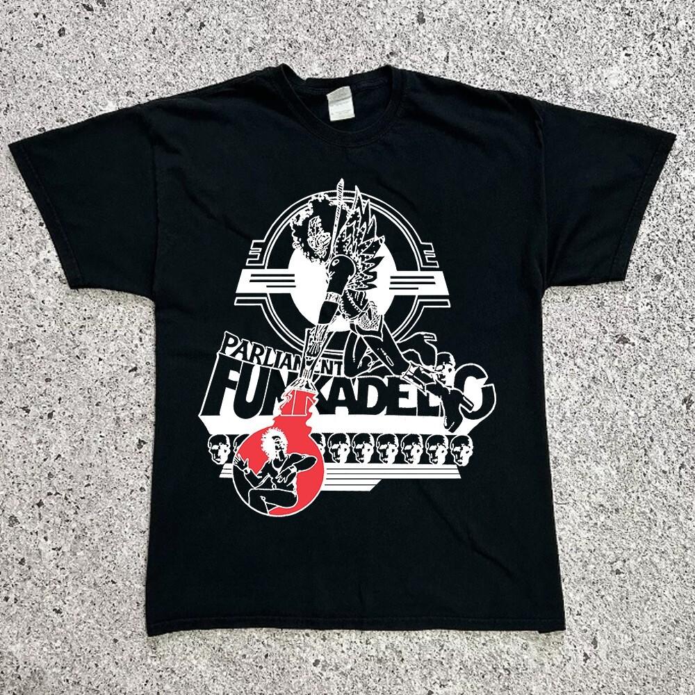 Retro Parliament Funkadelic Short Sleeve Unisex All Size 11D463 Unisex T-Shirt XXL