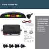 High Quality 4 Sensors LED Backlight Display Reverse Backup Radars Monitor System Parking Reverse Sensor Car Accessories