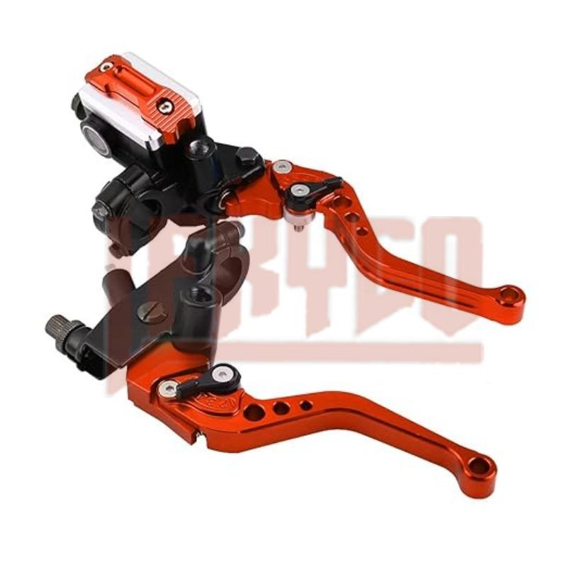 Universal Motorcycle Brake Master Cylinder 22MM Hydraulic Clutch Lever Adjustment Brake Clutch Handle for Motorbike Honda Yamaha