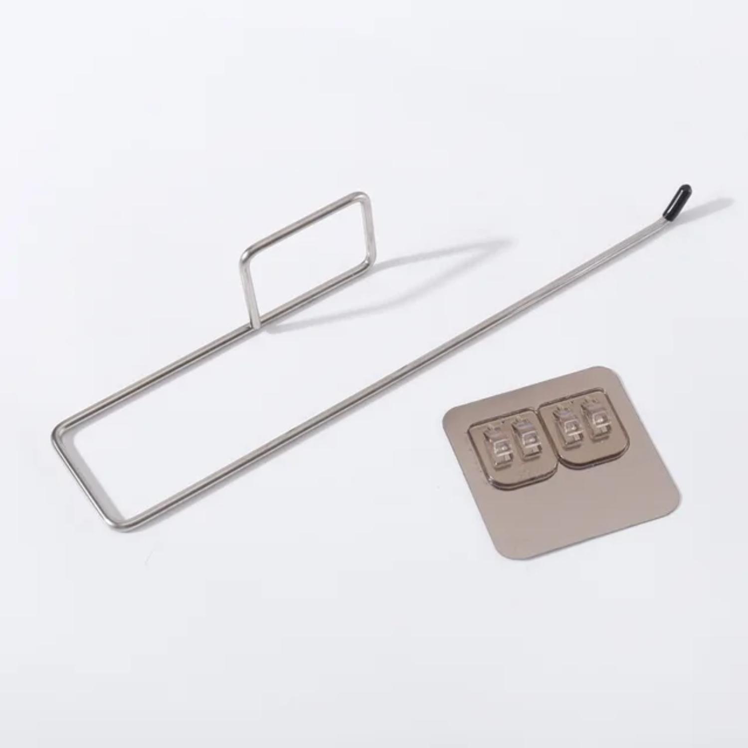 

Непробиваемый одноразовый держатель для полотенец для посуды, вешалка для полотенец для кухни, вешалка для полотенец серебряный