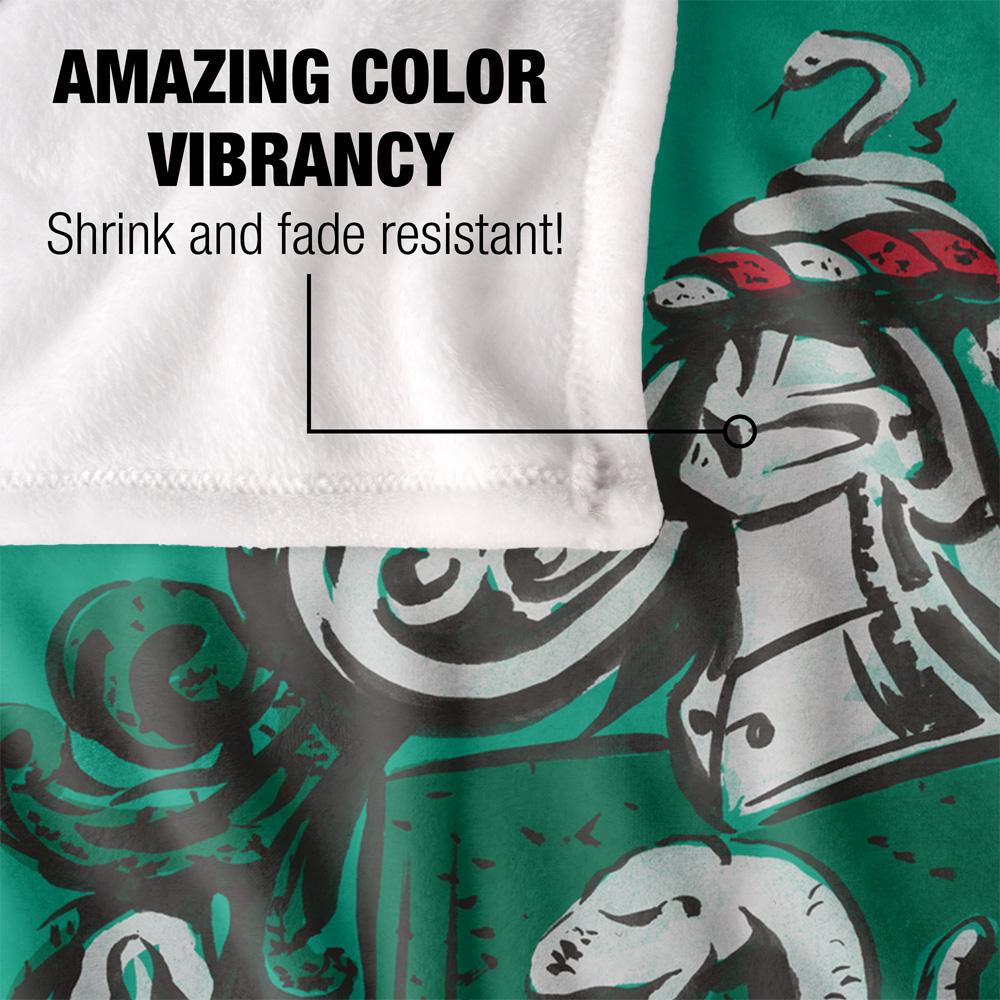 Harry Potter Slytherin Painted Blanket
