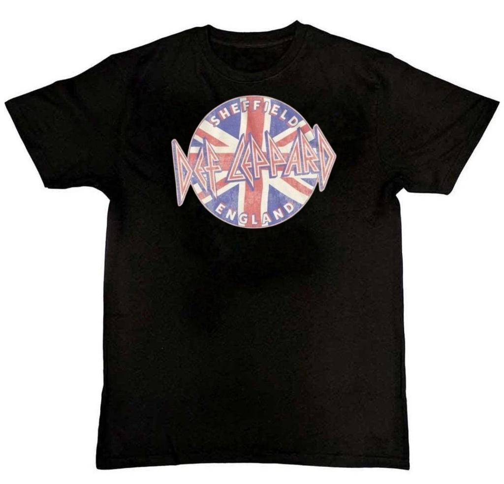Def Leppard Sheffield England Graphic Print Mens T-Shirt