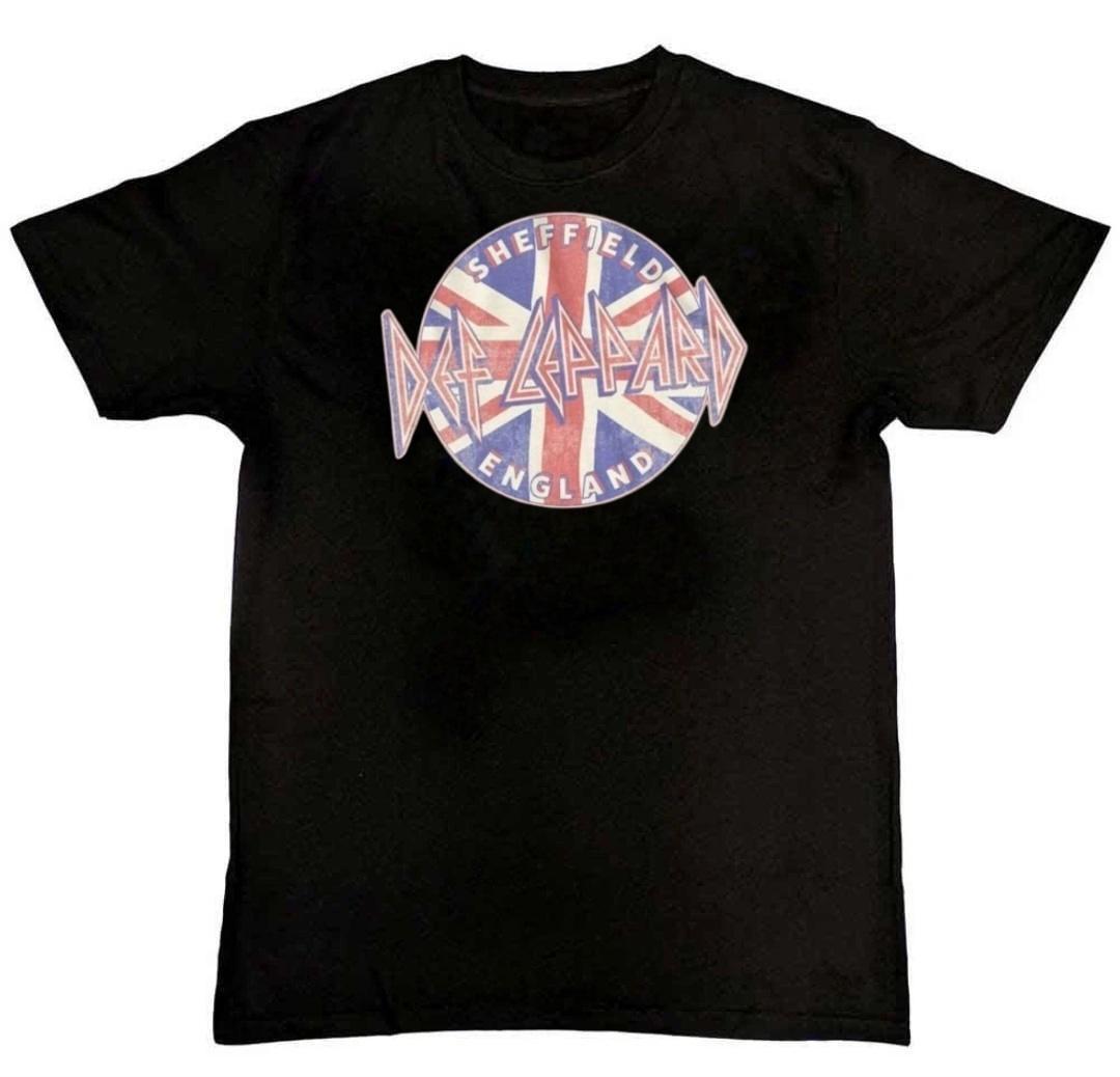 Def Leppard Sheffield England Graphic Print Mens T-Shirt XXL