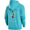 Jordan Essentials Printed Hoodie With Fleece Lining Men Tops Duck-Green DH9020-392