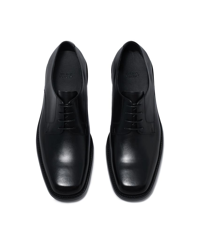 Musinsa Standard Square Derby Shoes [Black]
