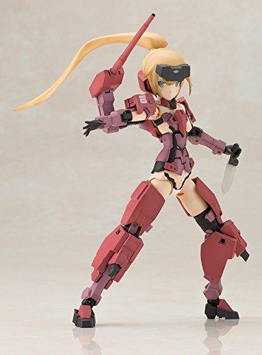 Kotobukiya Frame Arms Girl Jinrai, approximately 150mm tall, non-scale, color-coded