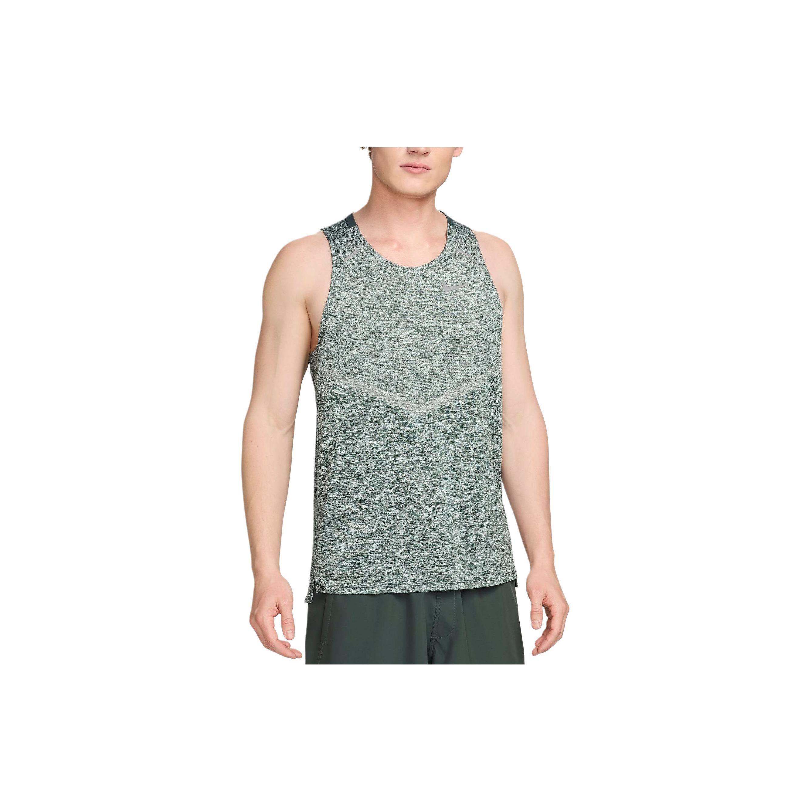 

Nike Rise 365 Dri-Fit Running Tank Men Tops Vintage-Green CZ9179-361 2XL