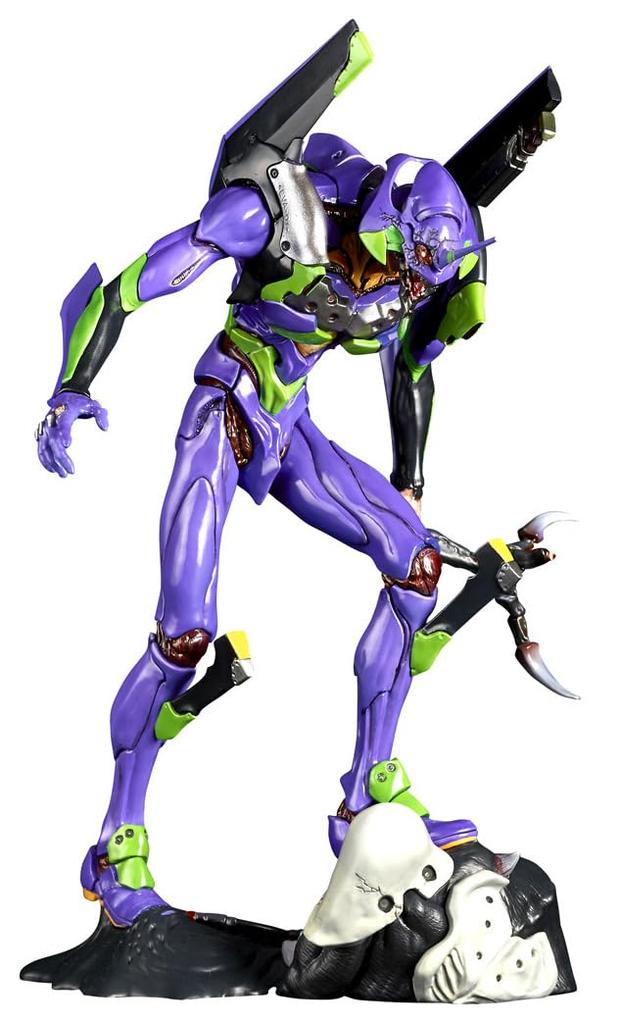 Kaiyodo ARTPLA SCULPTURE WORKS Evangelion Approximately 230mm Unpainted Plastic Model Kit AP048 Unit-01 "Runaway" (2025 Rerelease), Tall, Non-Scale,