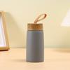 New Style Mini Thermos Cup Creative Wood Grain Cover Portable Vacuum Stainless Steel Water Cup Student High Value Pocket Cup
