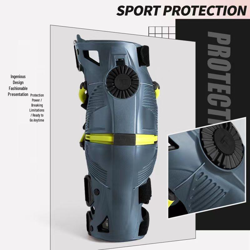 T10 Off-Road Motorcycle Knee Pads - Anti-Fall, Anti-Collision Protective Gear