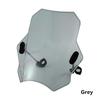 Universal Motorcycle Windscreen Adjustable Windscreen For Motorcycle with 22MM/2