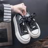 Spring New Platform Canvas Shoes Women's Versatile Casual Women's Shoes Fashion Lace-up Board Shoes