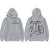 Rapero Beele Borondo Logo Merch sweatshirt Men's fashion Hip Hop High-quality hoodie Men's comfortable Sweatshirt
