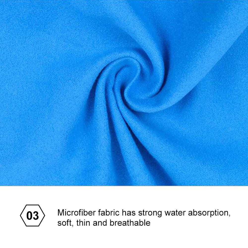 Microfiber Quick Drying Sports Towel Super Absorbent Bath Beach Towel Portable Gym Towel for Swimming Running Yoga Golf Towel