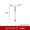 Luminous Double Arm Elbow Street Lamp Model - E Type Sand Table Multiple Designs