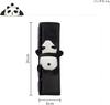 Seat Belt Cover Shoulder Pad Panda Car Accessories Shoulder Neck Protection Reducing Pressure for Kids and Adults Comfortable Breathable (Penda-1)