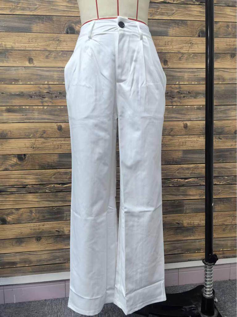 2026 Spring/Autumn Women's High-Waisted Wide-Leg Pants: Versatile, Casual, and Elegant