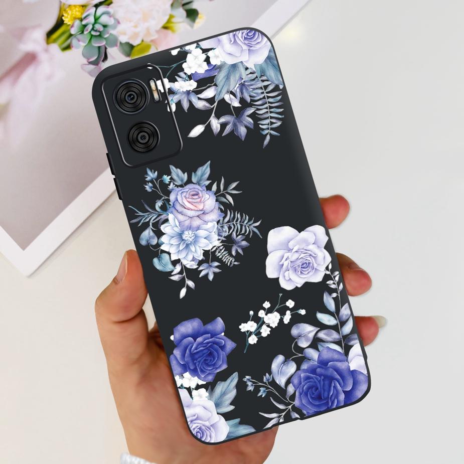 For Motorola Moto E22 Case Moto E22i New Fashion Painted Back Cover Soft Silicone Phone Case For Moto E22s E22i MotoE22 I Fundas