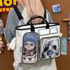 Nuovi Zainetti Ita Carini Y2K Borsa a Spalla Grande Capacità Borsa a Mano Trasparente per Ragazze Lolita Espositore per Spille Fai da Te Borsa a Tracolla