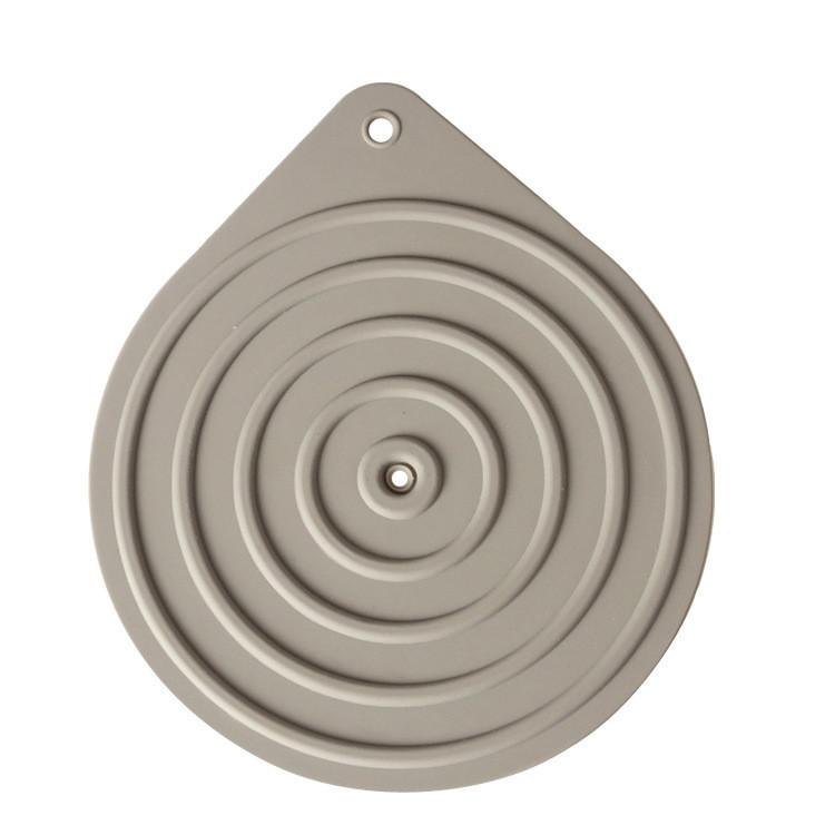 Silicone Heat Resistant Coaster Set For Kitchen And Dining Room Use