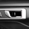 Car Inner Door Bowl Sticker Cover Trim 4* For Ford Explorer -23 Bright Black