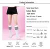 Girls' Ballet and Dance Flat-Legged Black Shorts